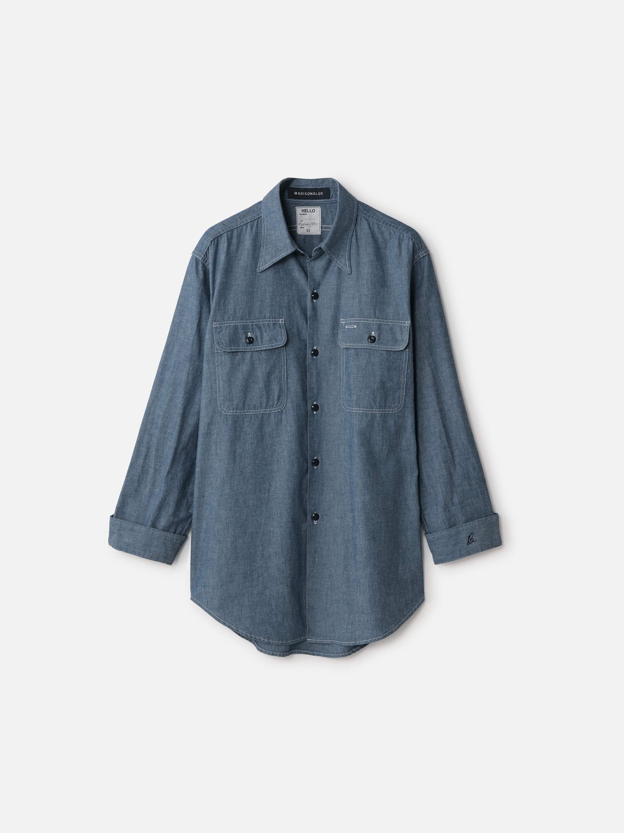 HAMPTON CHAMBRAY SHIRT(OW) | MADISONBLUE｜マディソンブルー公式サイト
