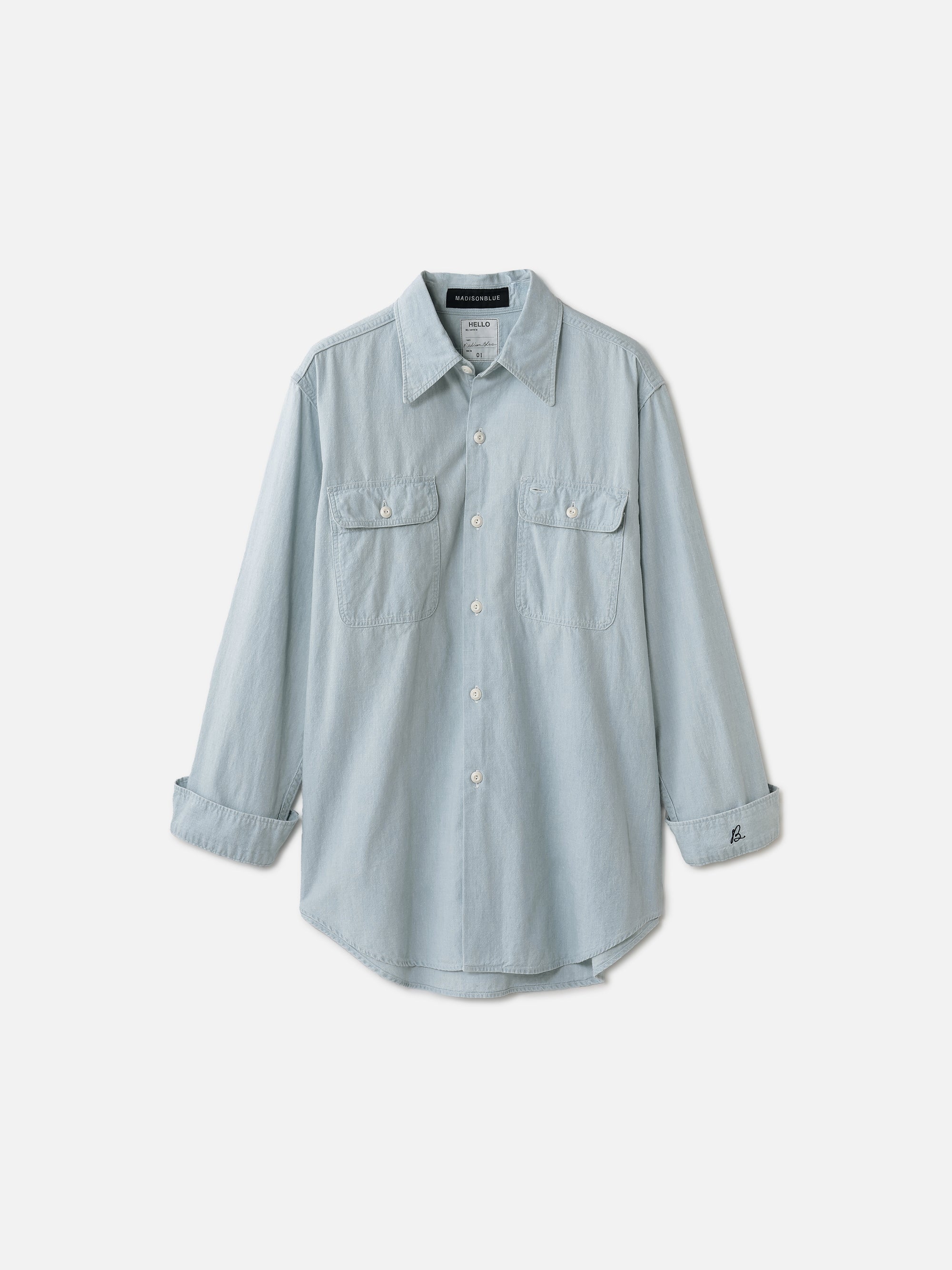 美品✨マディソンブルー HAMPTON CHAMBRAY SHIRT 01 HAMPTON CHAMBRAY SHIRT(VW) | MADISONBLUE｜マディソンブルー公式サイト