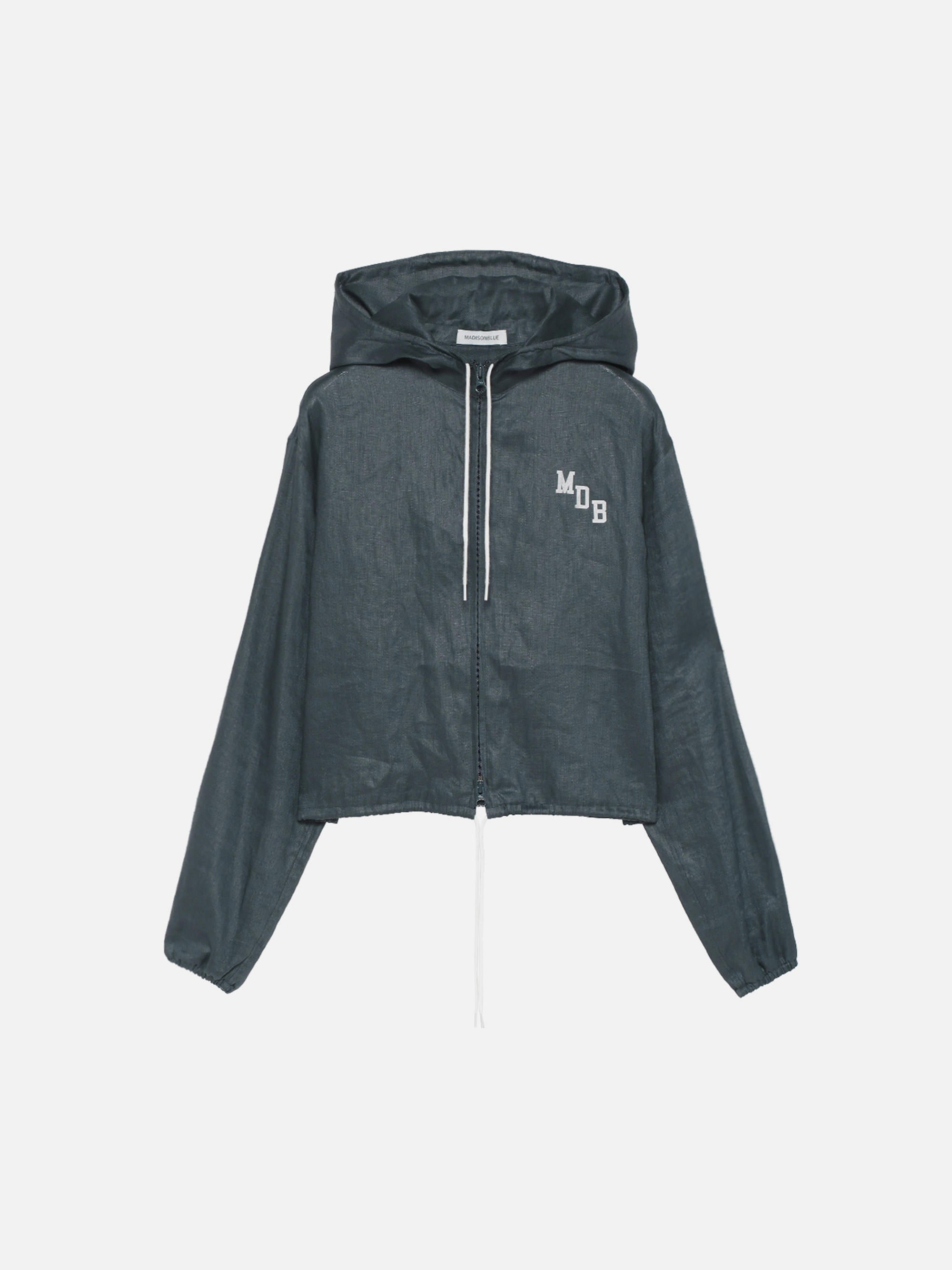 ZIP UP COLLEGE PARKA LINEN | MADISONBLUE｜マディソンブルー公式サイト