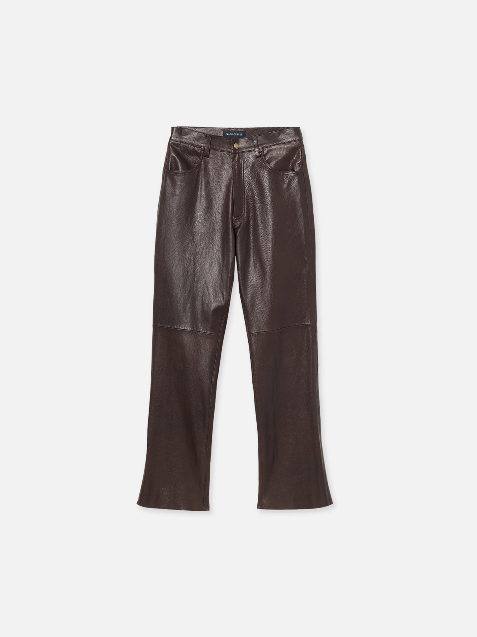 STRAIGHT PANTS LEATHER MNS | MADISONBLUE｜マディソンブルー公式サイト