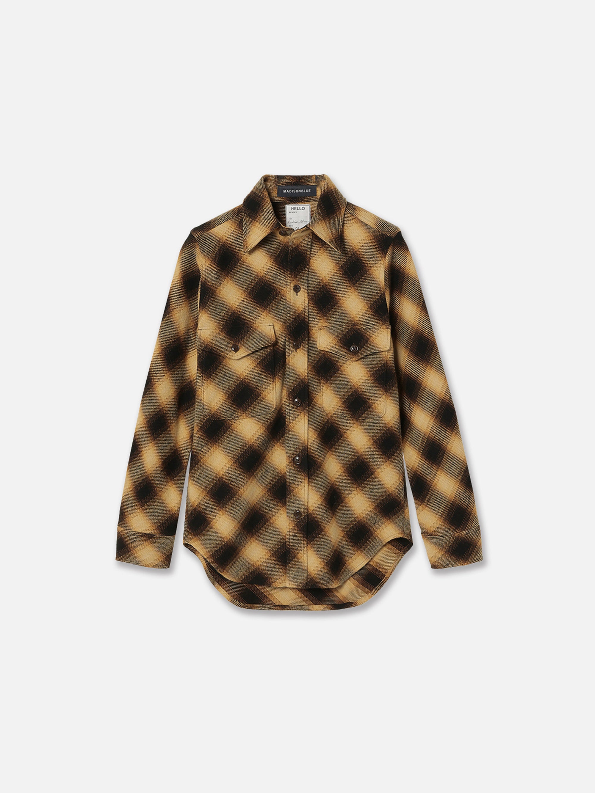 【MADISONBLUE】2020年製 ブロックチェックハンプトンシャツ CPO SHIRT CHECK | MADISONBLUE｜マディソンブルー公式サイト