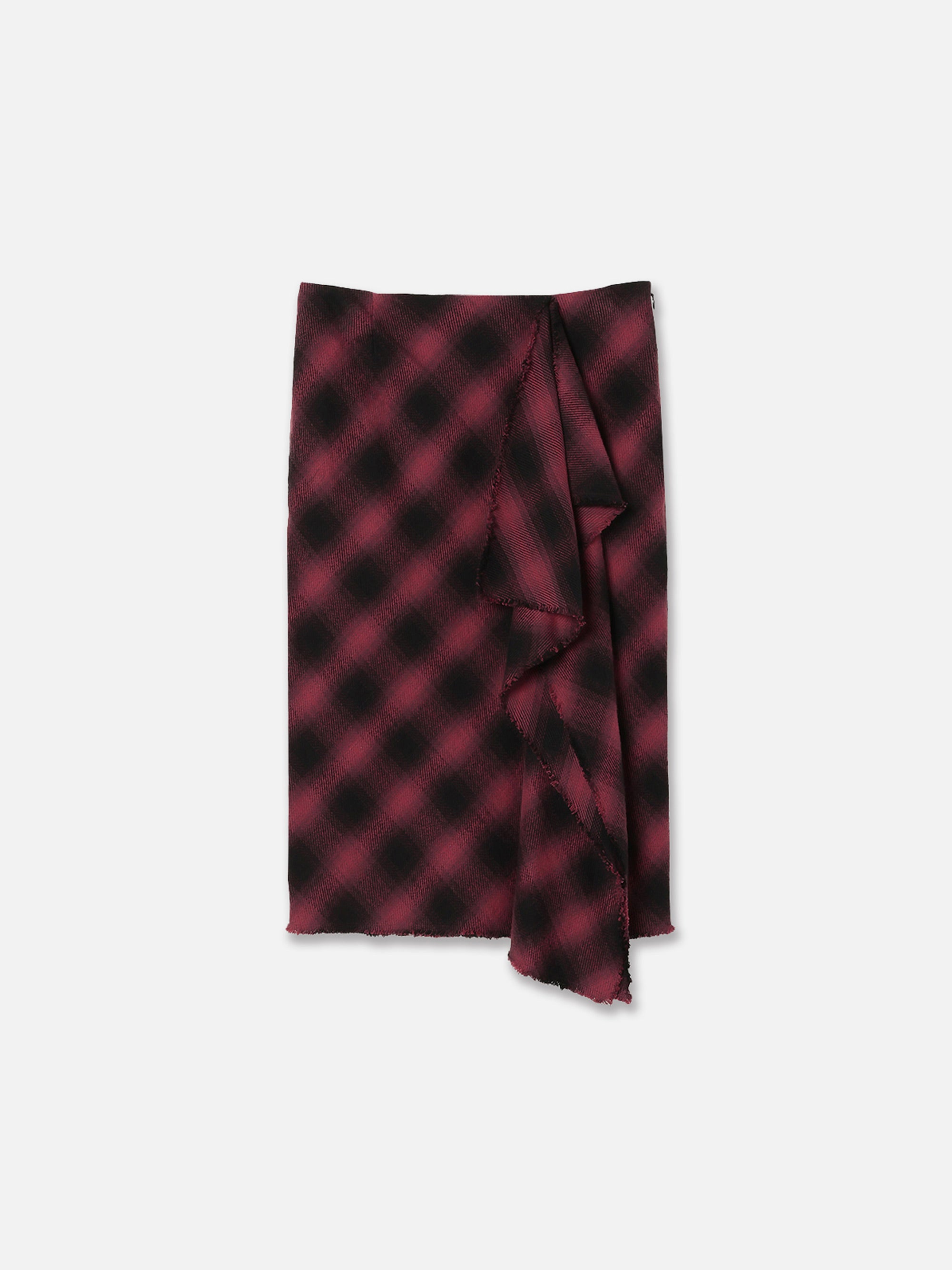 CASCADE SKIRT CHECK | MADISONBLUE｜マディソンブルー公式サイト