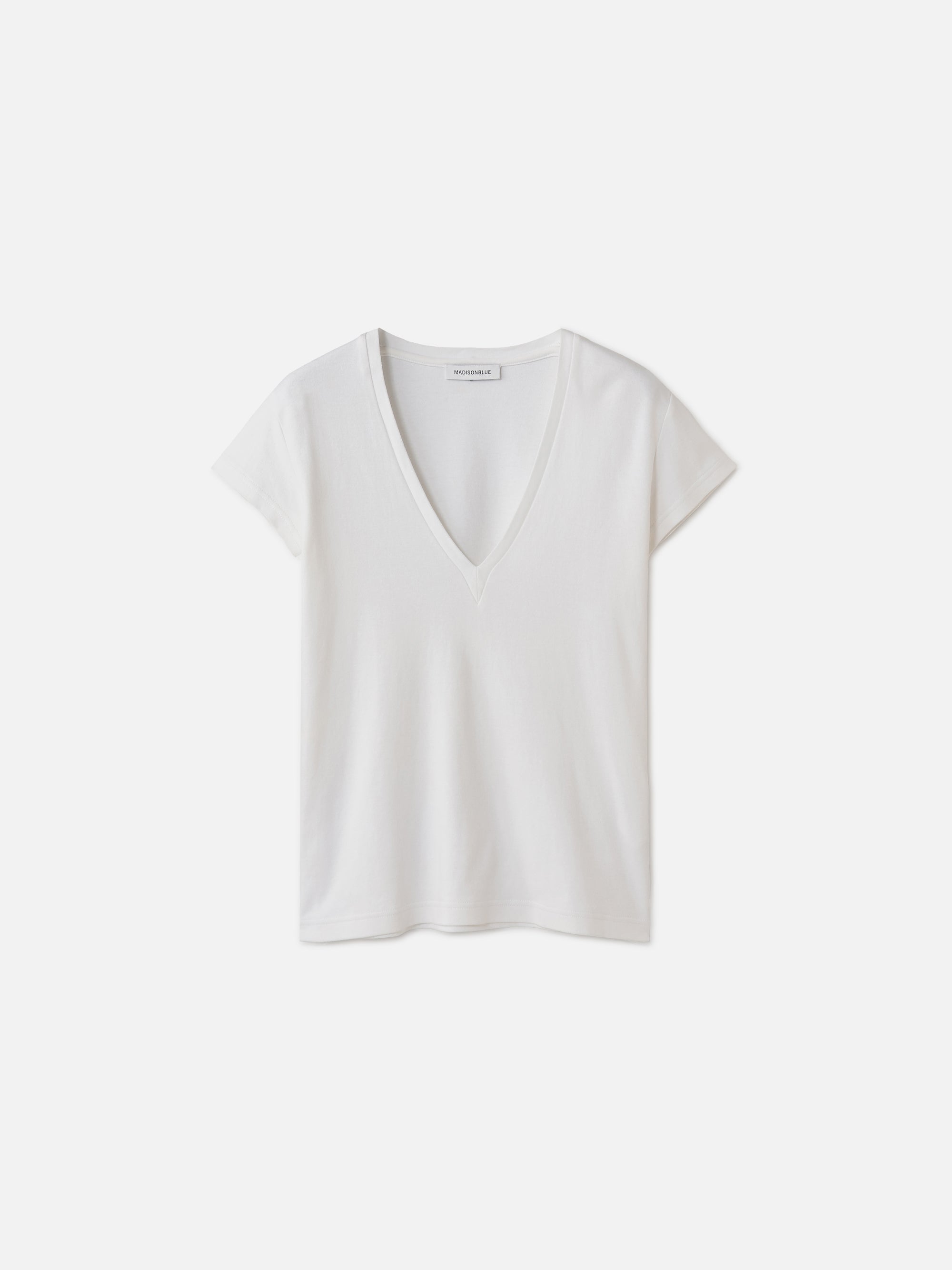 MADISONBLUE マディソンブルー サーマルタンクトップ 白 00 XS DEEP V NECK TEE | MADISONBLUE｜マディソンブルー公式サイト