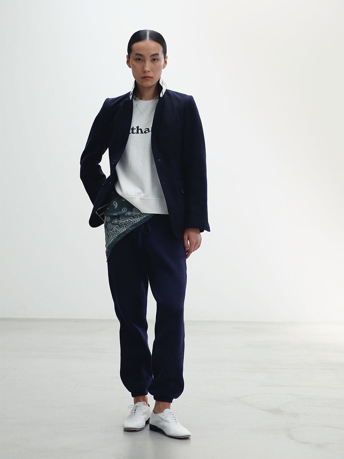 STAND COLLAR SINGLE JACKET
