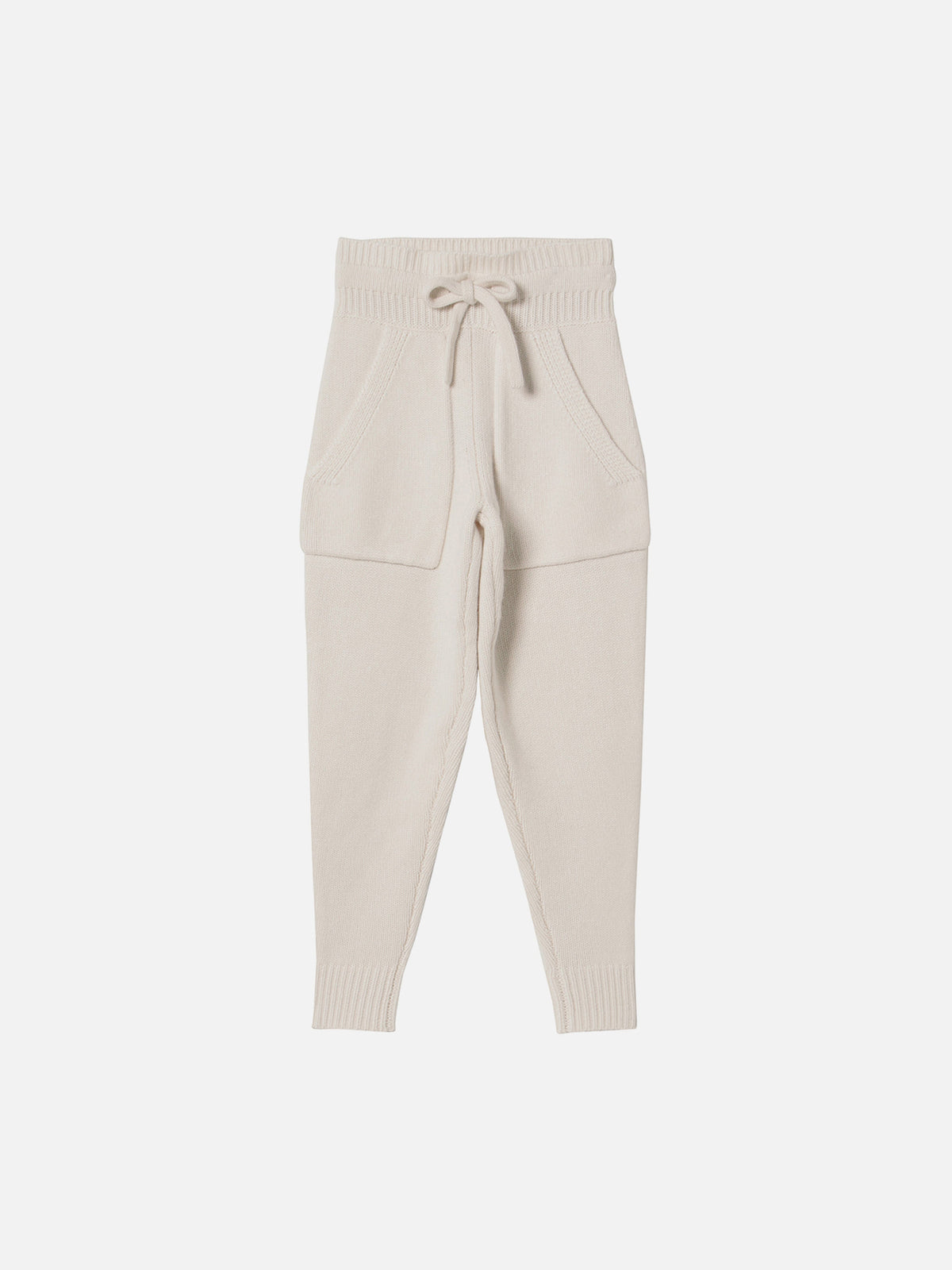 DRAWSTRING SWEAT PT CASHMERE