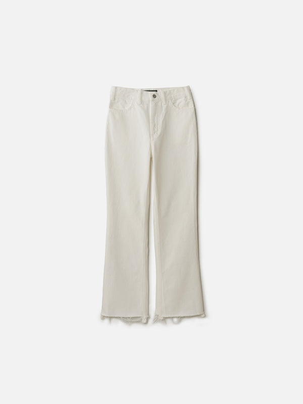HEM CUT FLARE PANTS