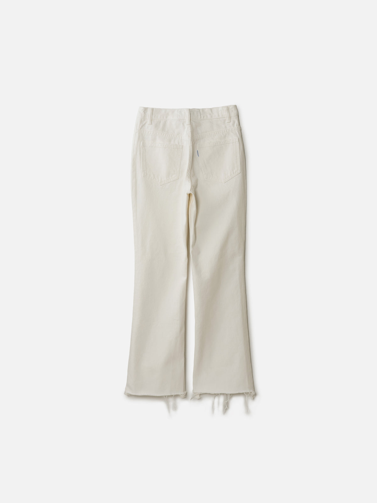 HEM CUT FLARE PANTS