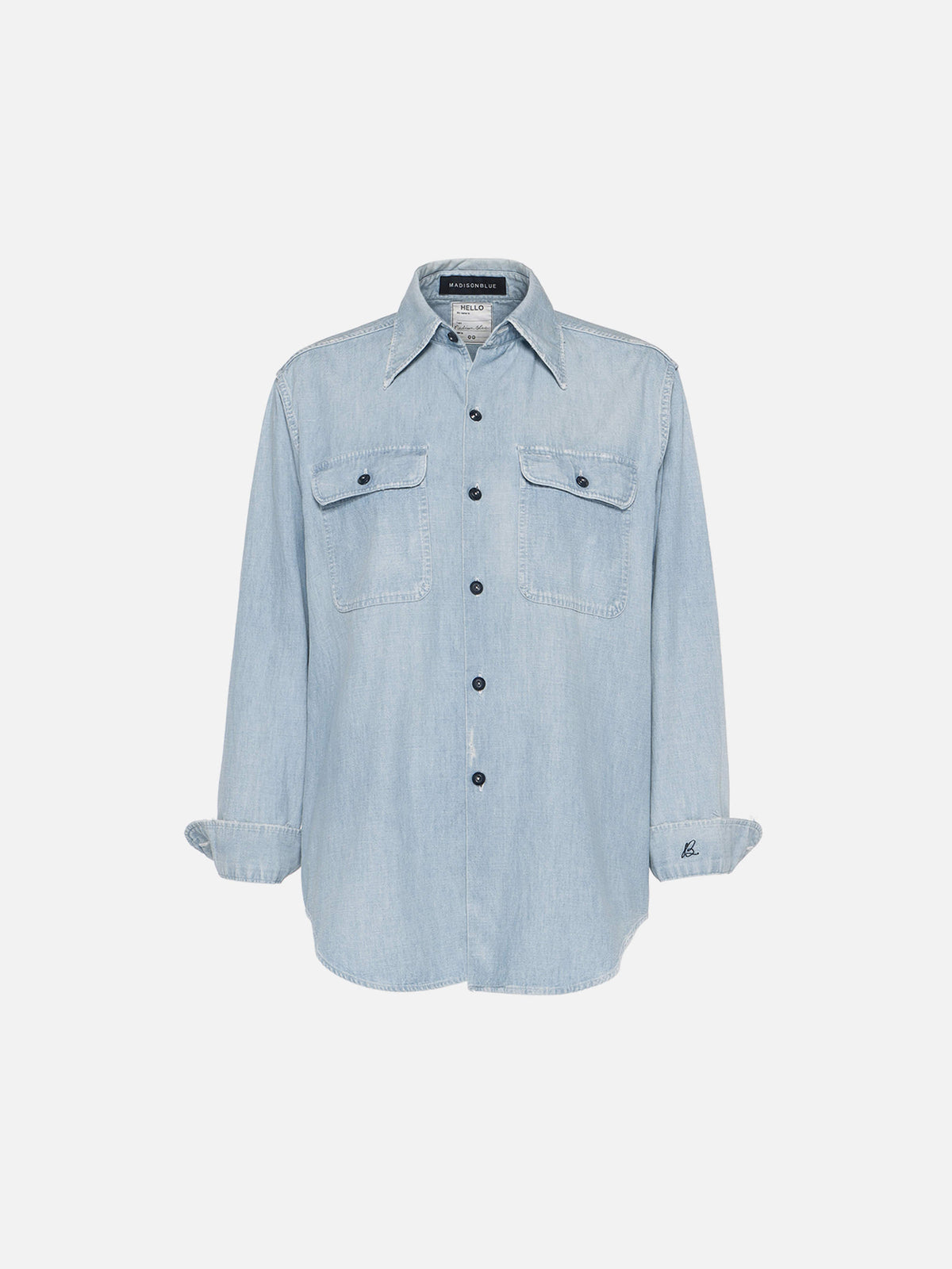 VINTAGE HAMPTON SH CHAMBRAY(OW)