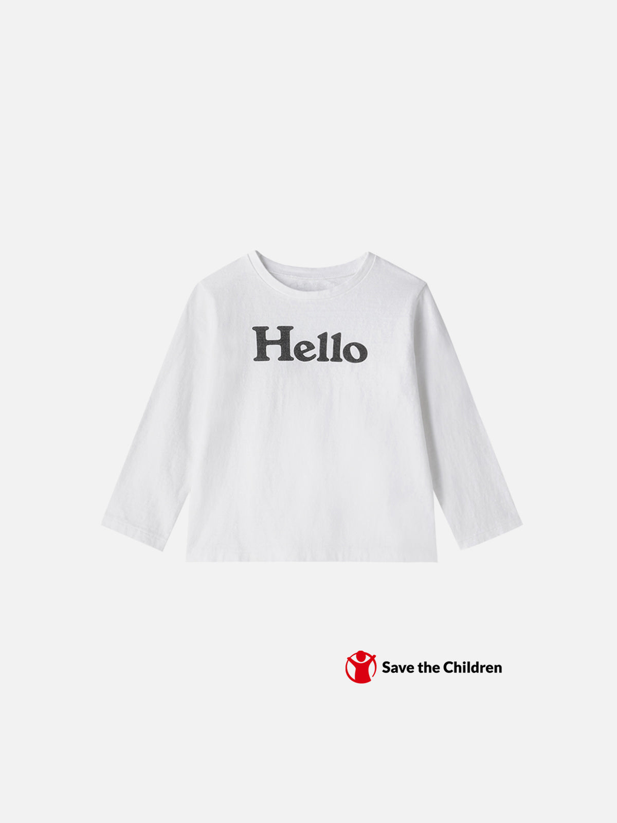 TEE-SHIRT MANCHES LONGUES HELLO