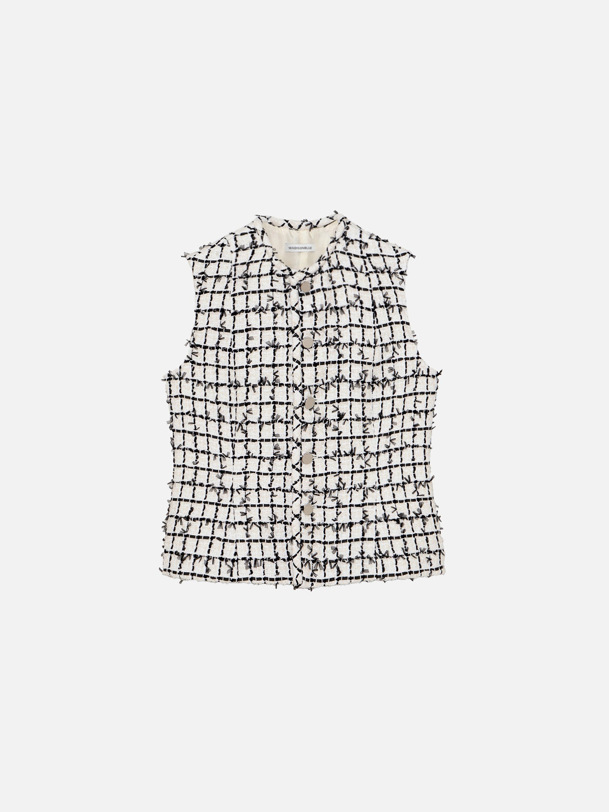 CREW NECK VEST TWEED | MADISONBLUE｜マディソンブルー公式サイト