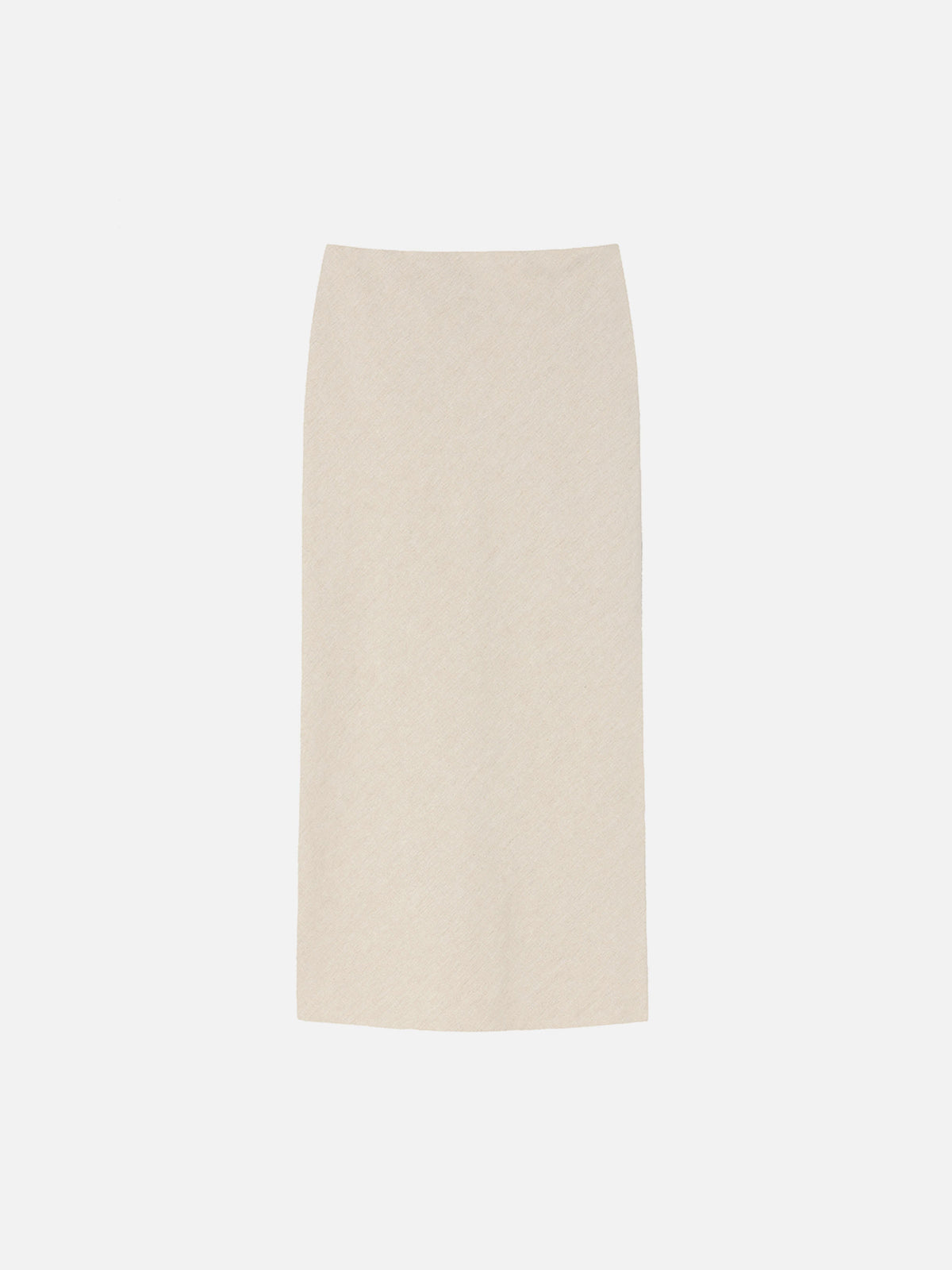 COTTON LINEN TIGHT SKIRT