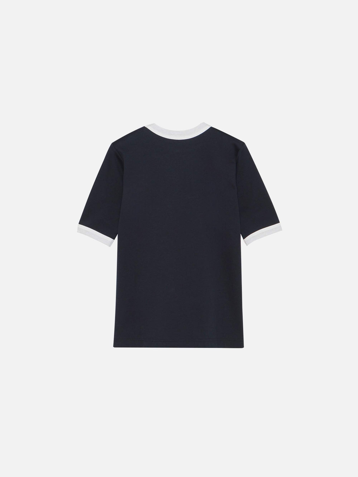 BI-COLOR TRIM CREW NECK TEE MNS