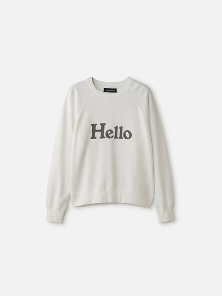 HELLO SWEAT L/S URAKE DYED | MADISONBLUE｜マディソンブルー公式サイト