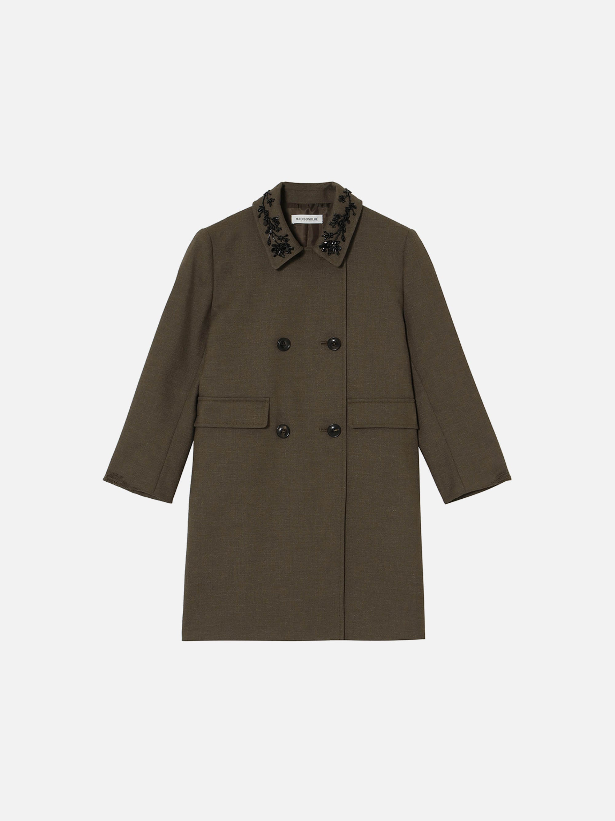 W BUTTON COAT WOOL | MADISONBLUE｜マディソンブルー公式サイト