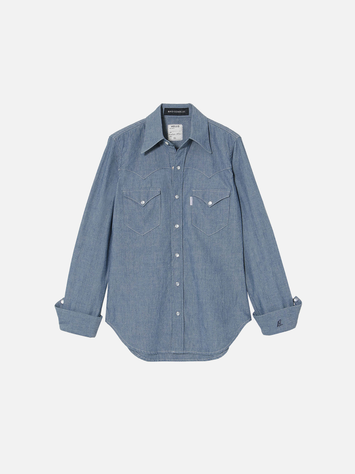 WESTERN SH CHAMBRAY MNS（OW）