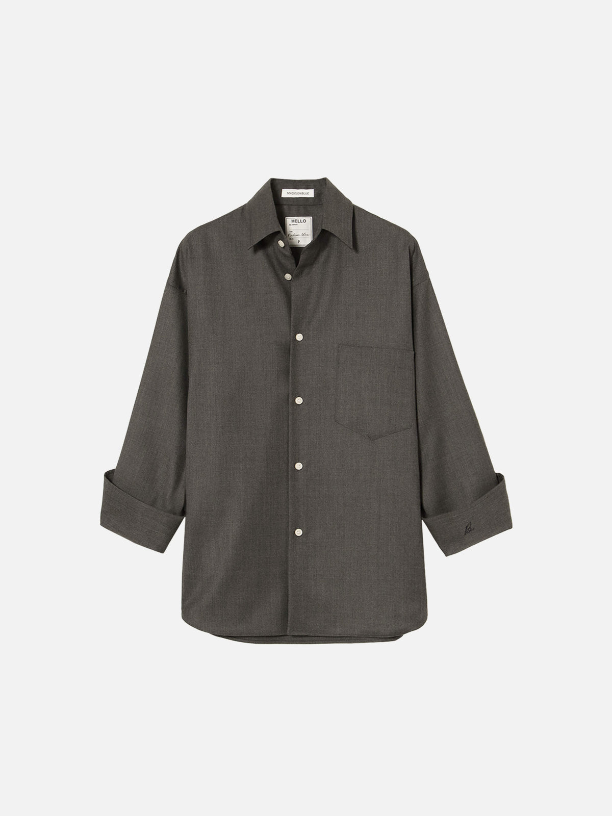J.BRADLEY L/S SHIRTS WOOL