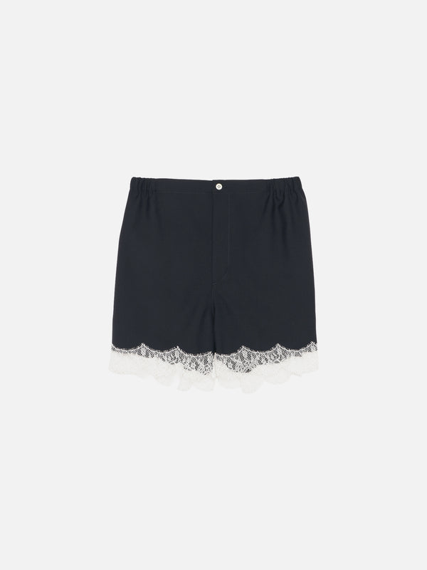 BOXER SHORTS LACE PE/W