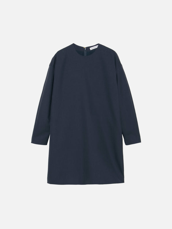CREW NECK L/S DRESS W/M