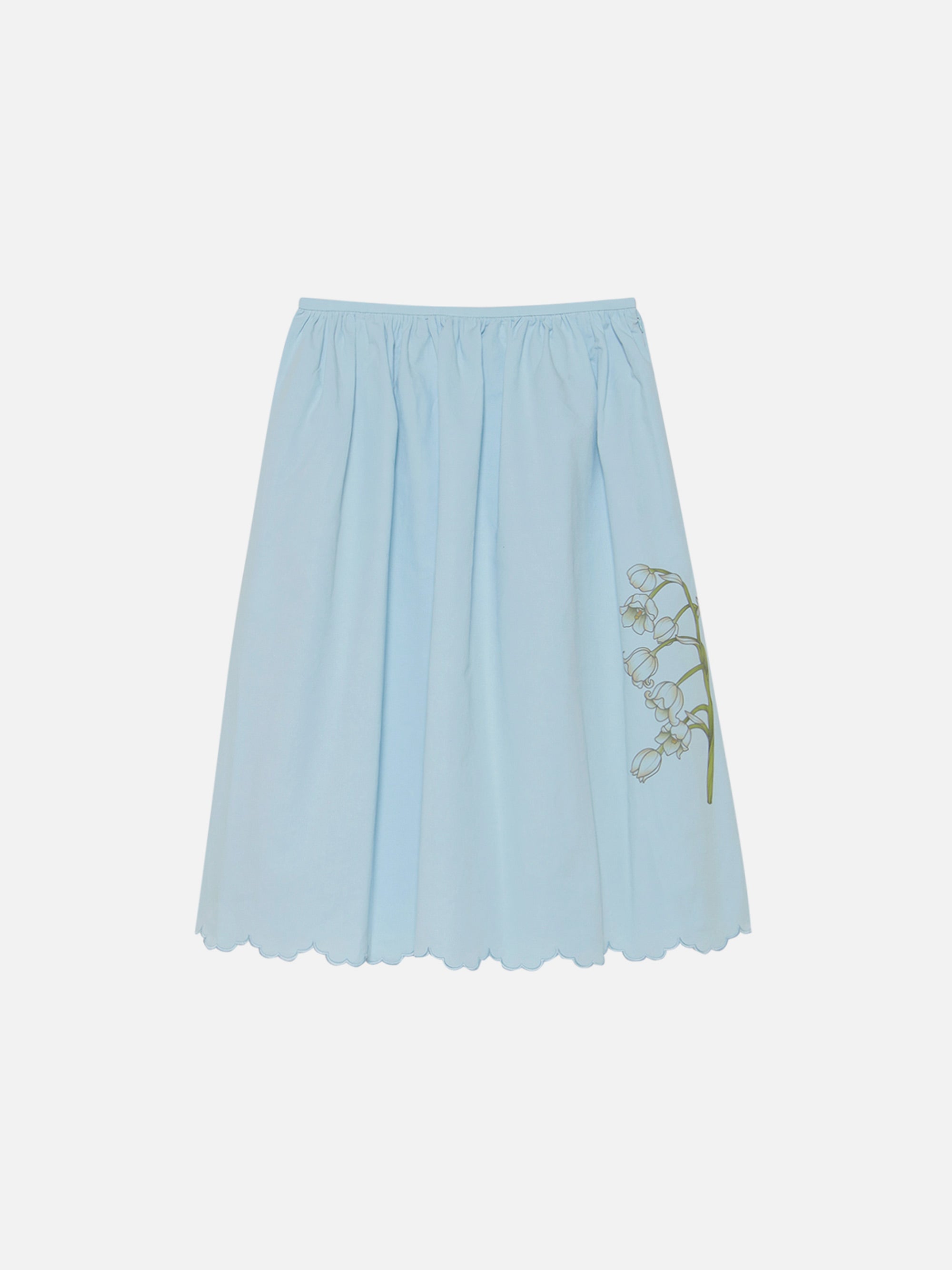 アートソン製 ゼンタイ 女性サイズ スカイブルー GATHER SKIRT MUGEUET C/LI | MADISONBLUE｜マディソンブルー公式サイト