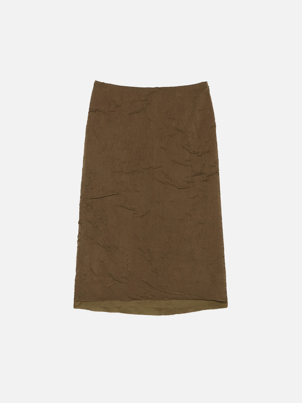 LOW WAIST SKIRT SATIN