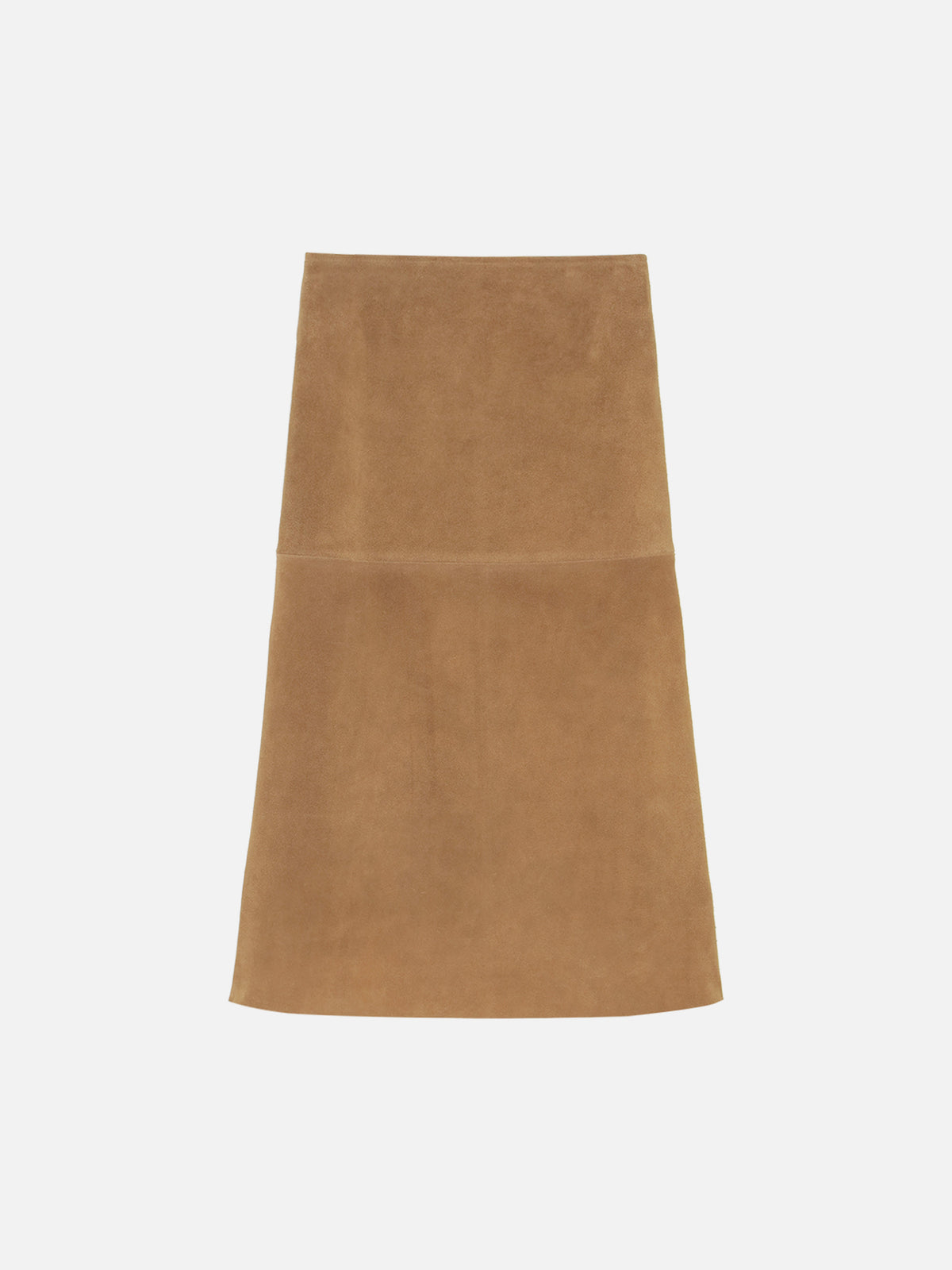 MI-MOLLET SKIRT SUEDE