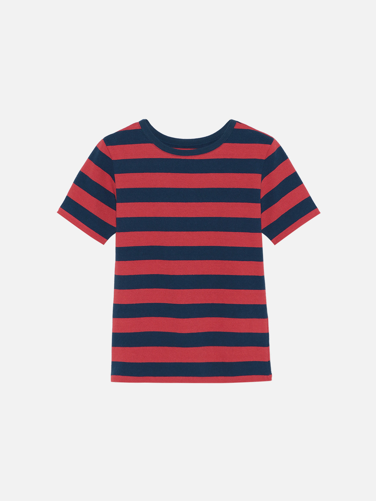 CREWNECK TEE COTTON BORDER