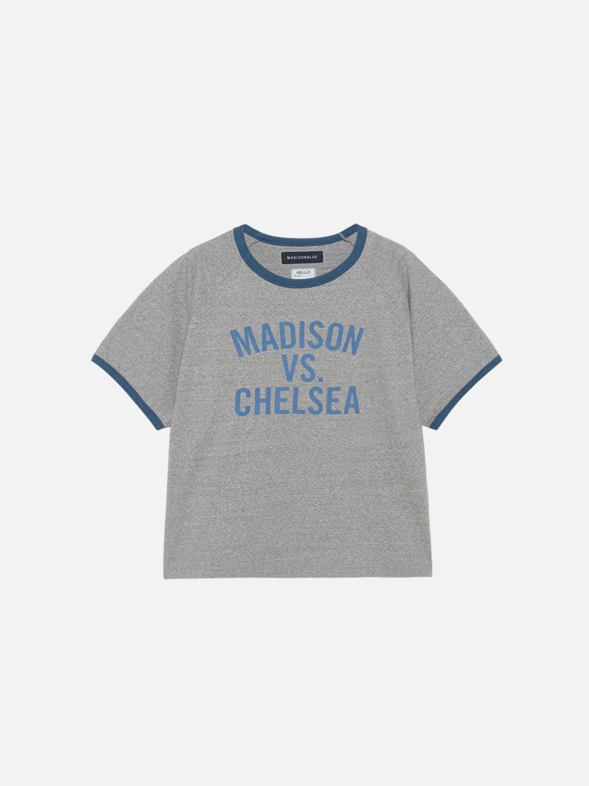 MADISONBLUE マディソンブルー ★ナンバリングTシャツ★ブラック H/S RINGER TEE | MADISONBLUE｜マディソンブルー公式サイト