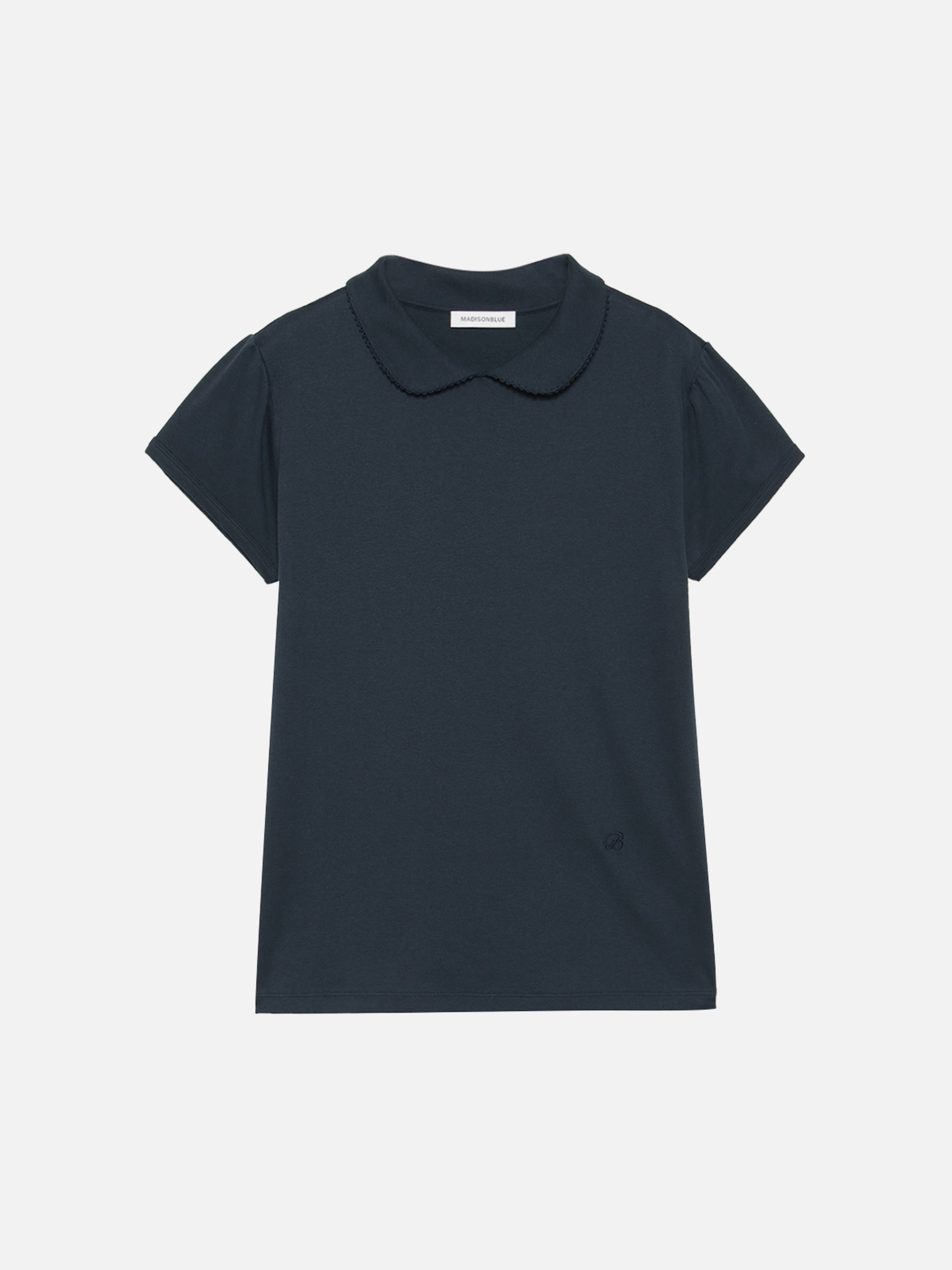 ROUND COLLAR H/S TEE SOFT COTTON | MADISONBLUE｜マディソンブルー