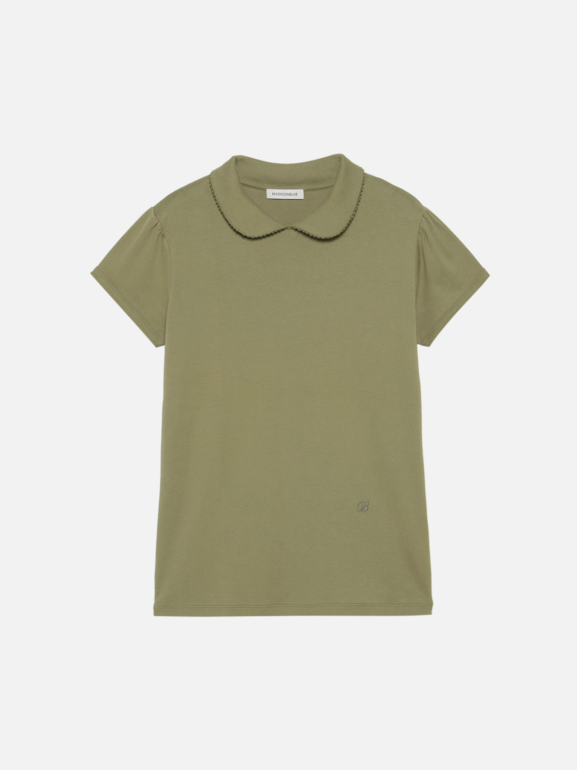 ROUND COLLAR H/S TEE SOFT COTTON | MADISONBLUE｜マディソンブルー