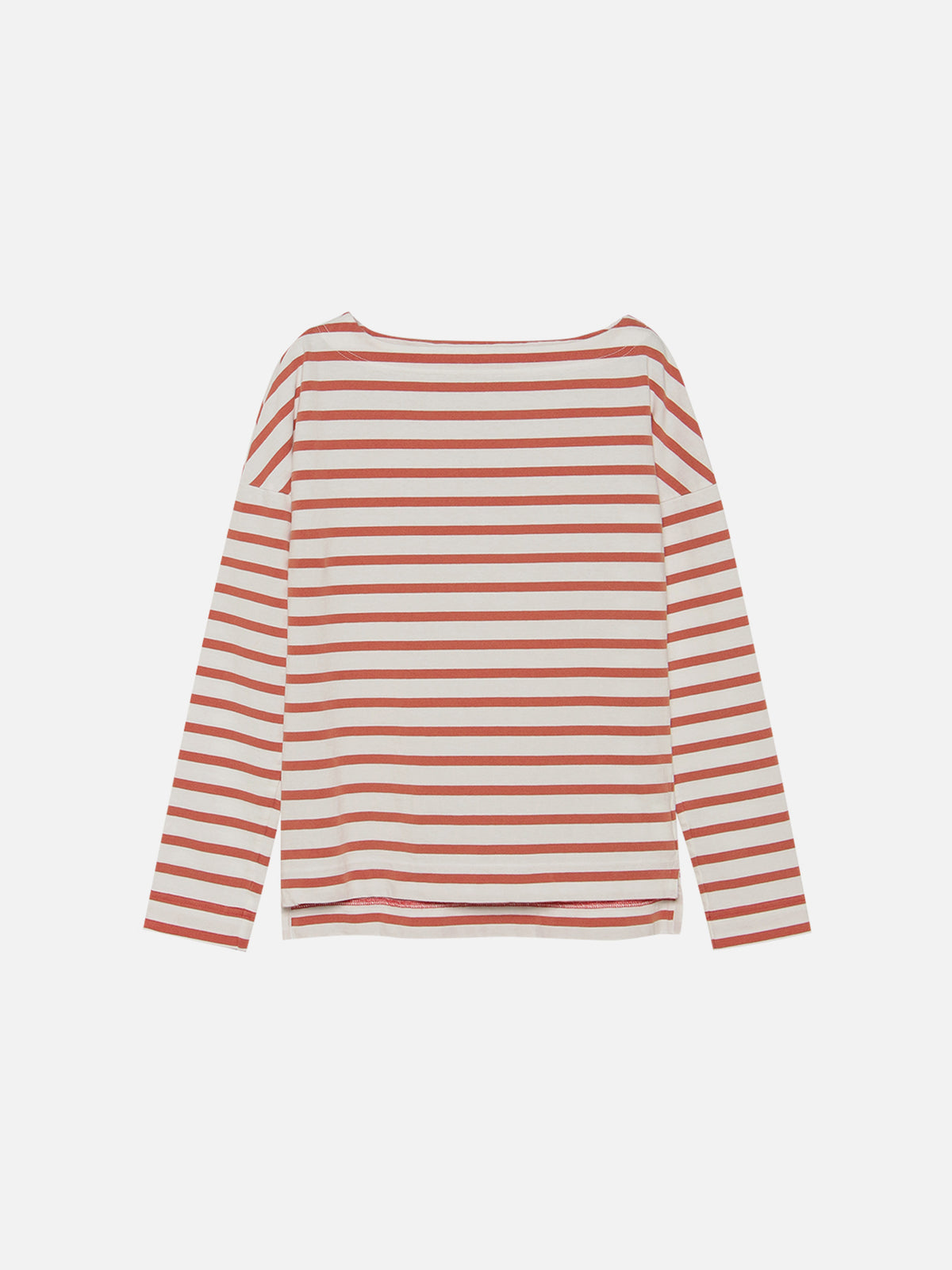 BOAT NECK TEE BORDER