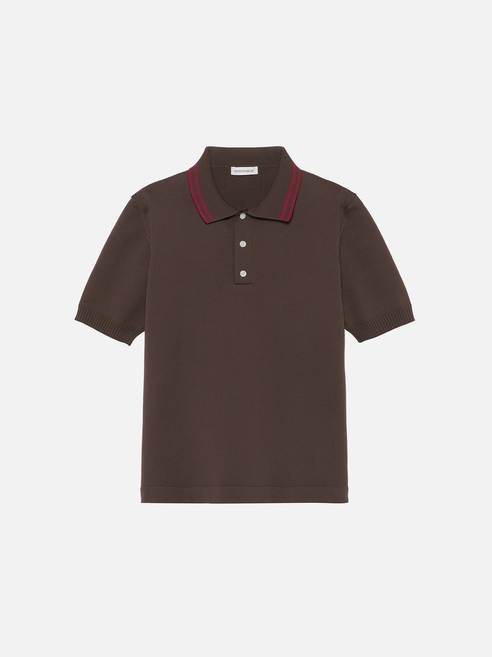 DOUBLE STRIPE COLLAR POLO KNIT | MADISONBLUE｜マディソンブルー公式