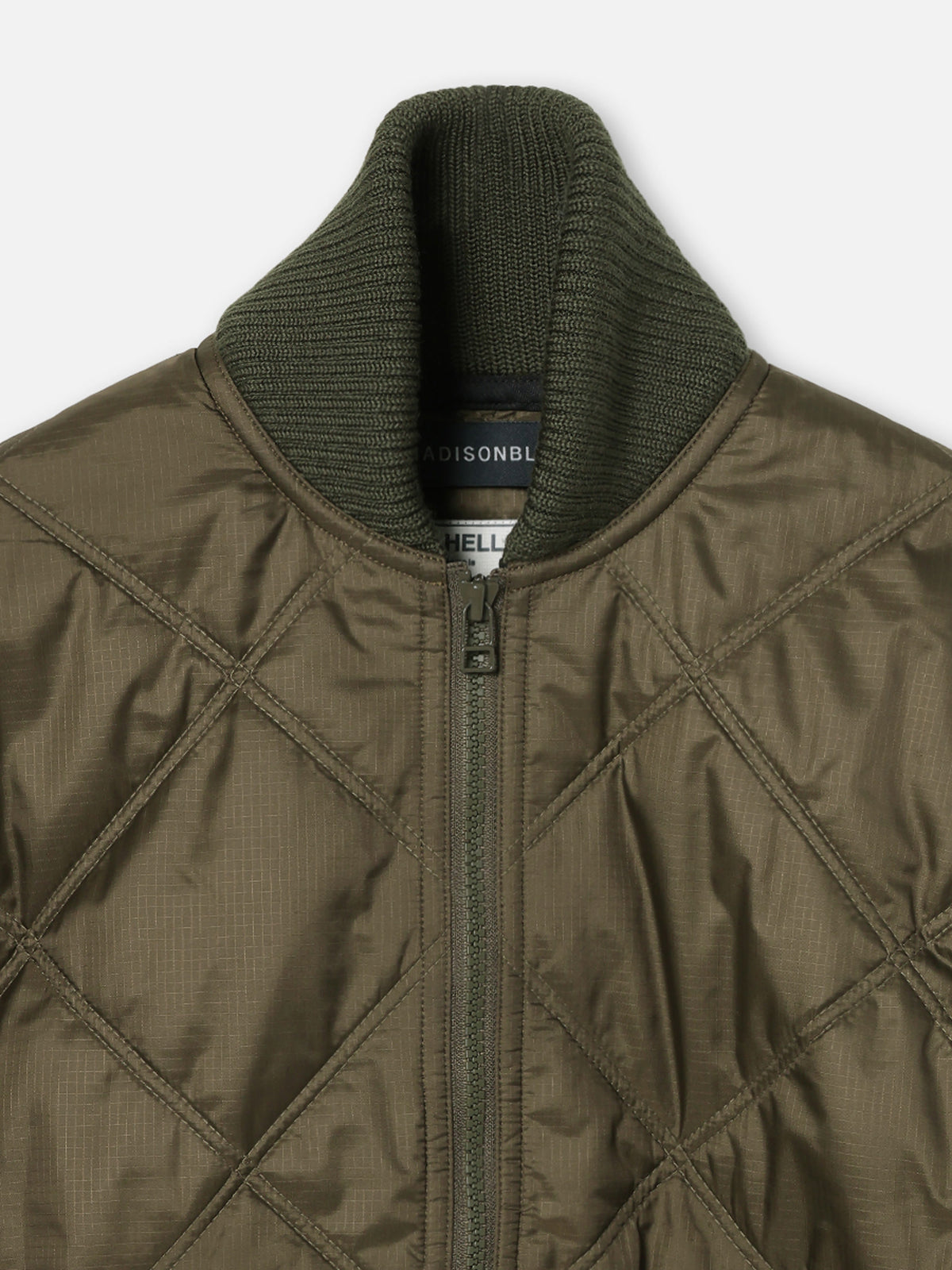 ZIP UP BLOUSON QUILTING
