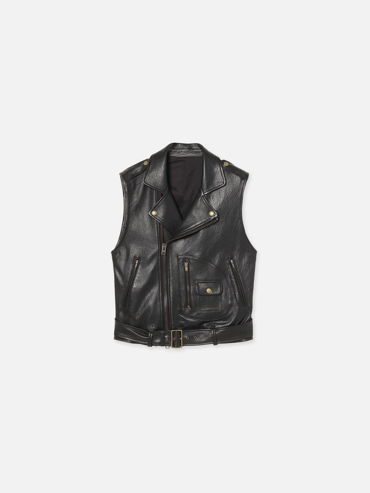RIDERS VEST LEATHER