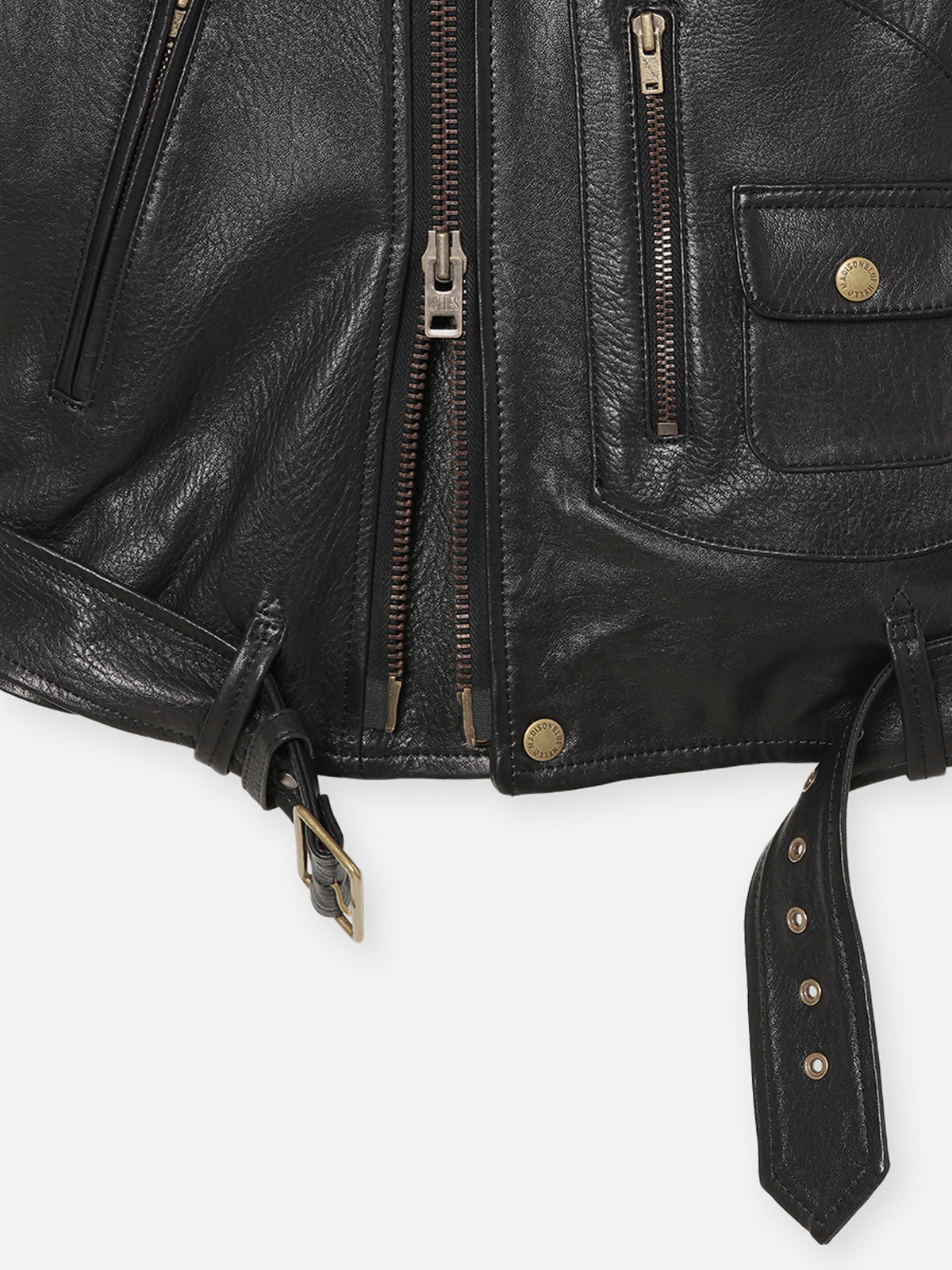 RIDERS VEST LEATHER