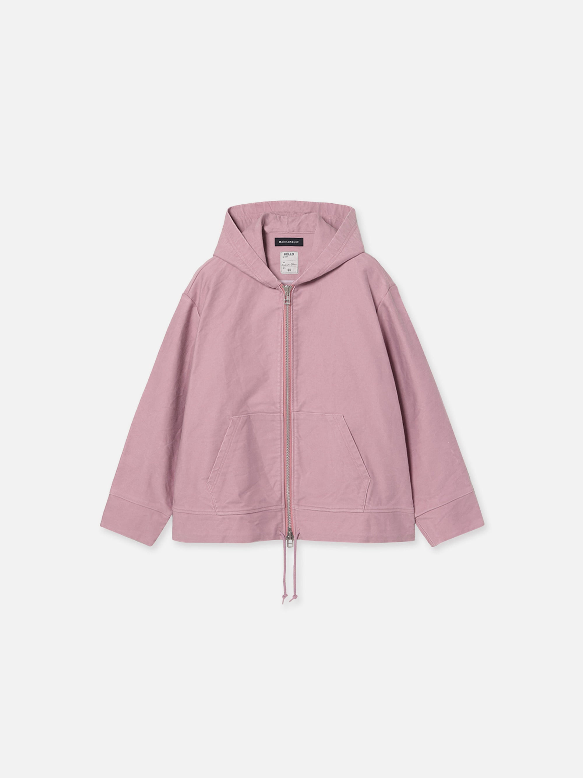 ZIP UP HOODIE MOLESKIN | MADISONBLUE｜マディソンブルー公式サイト