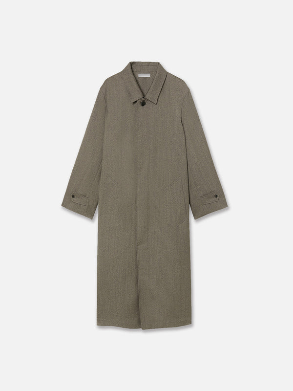 SHOP COAT HERRINGBONE
