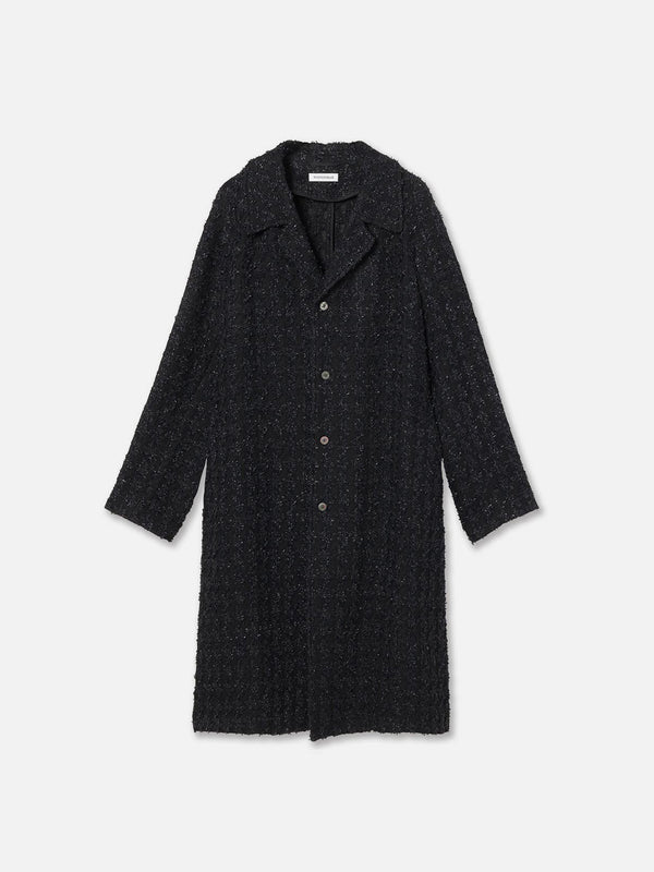 SOUTIEN COLLAR COAT TWEED