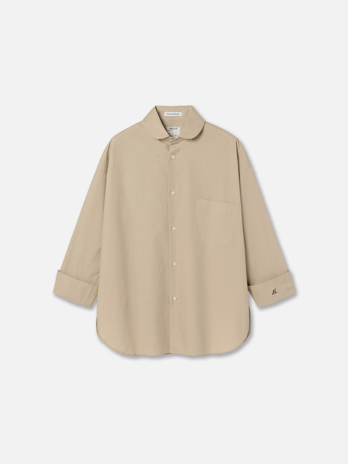 J.BRADLEY NARROW ROUND COLLAR SH
