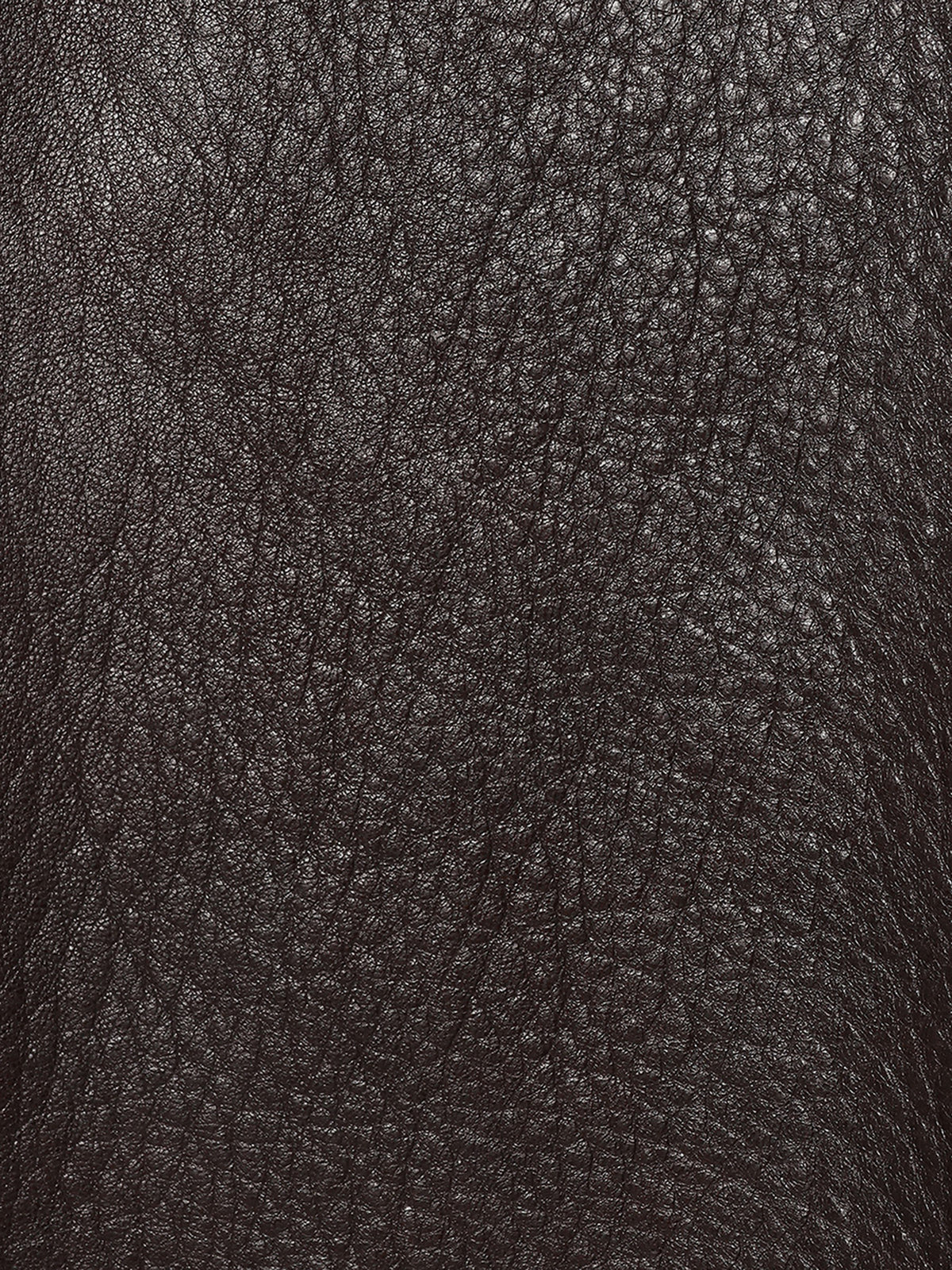 A LINE SKIRT LEATHER