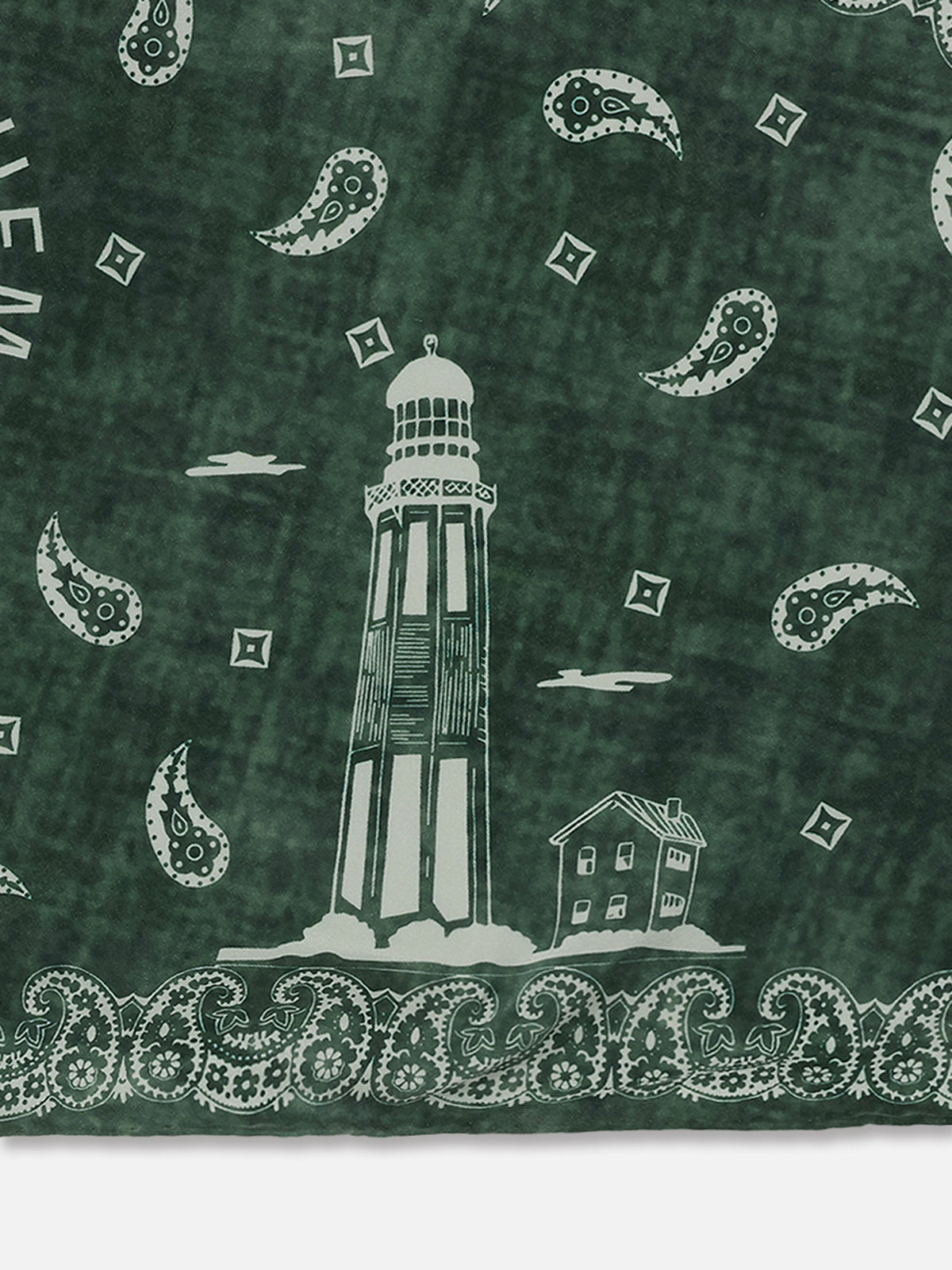 GRAPHIC PAISLEY DIAMOND SCARF