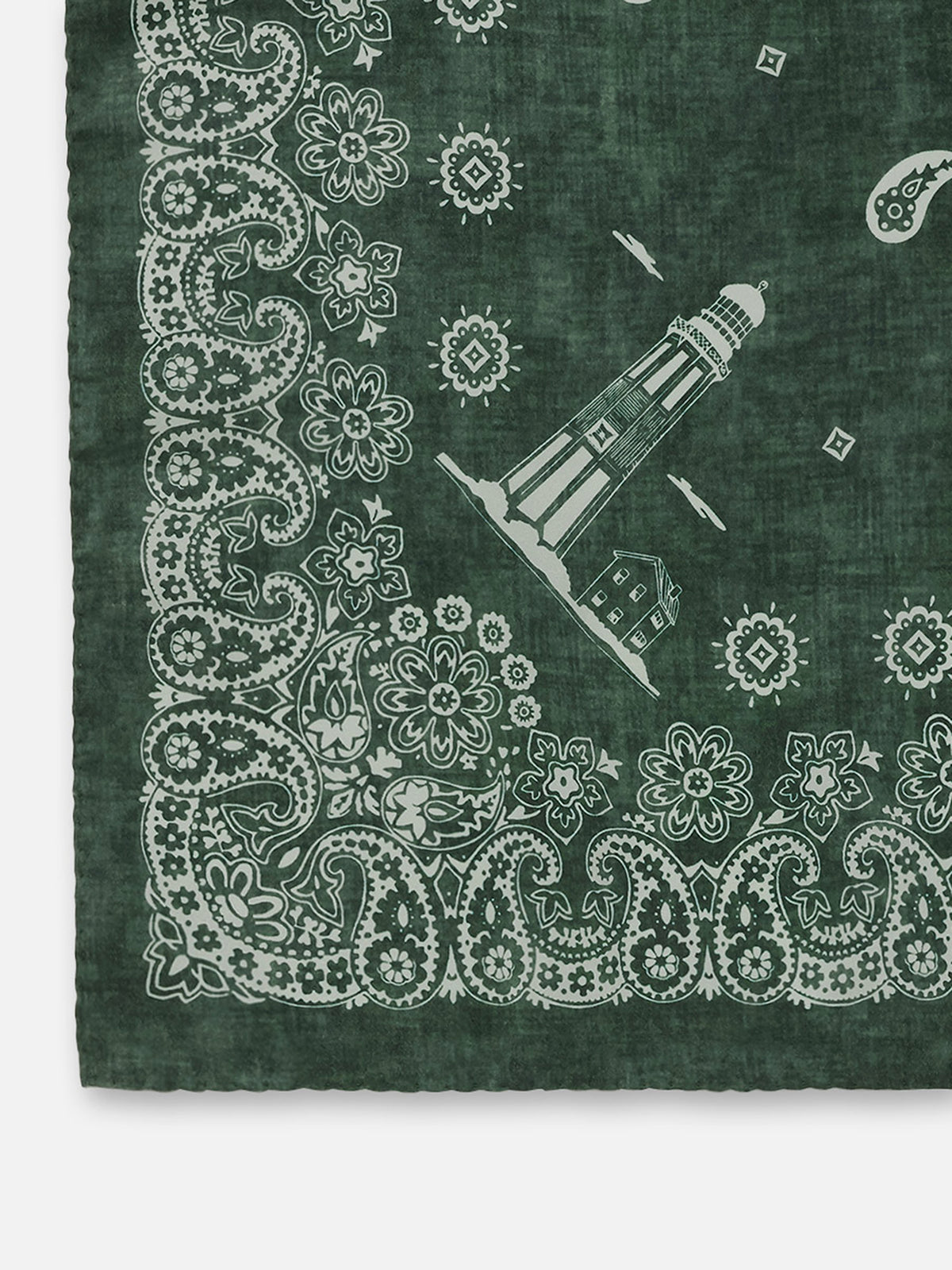 GRAPHIC PAISLEY SCARF LARGE