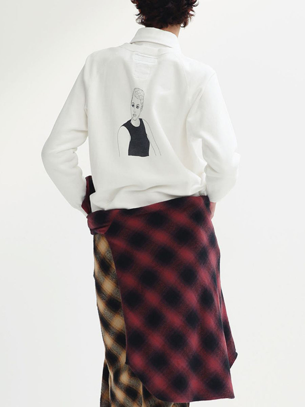 JEAN CREW NECK SWEAT
