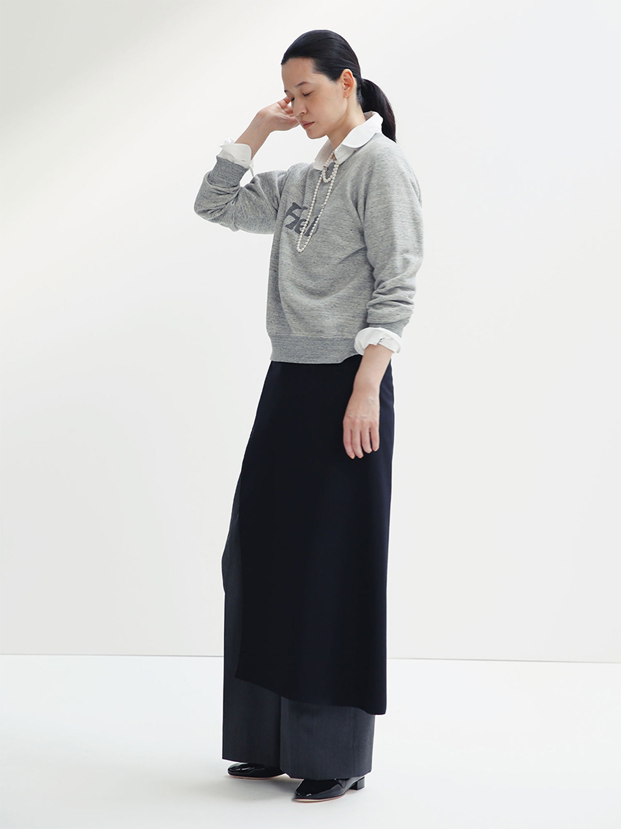 HELLO SWEAT L/S URAKE | MADISONBLUE｜マディソンブルー公式サイト