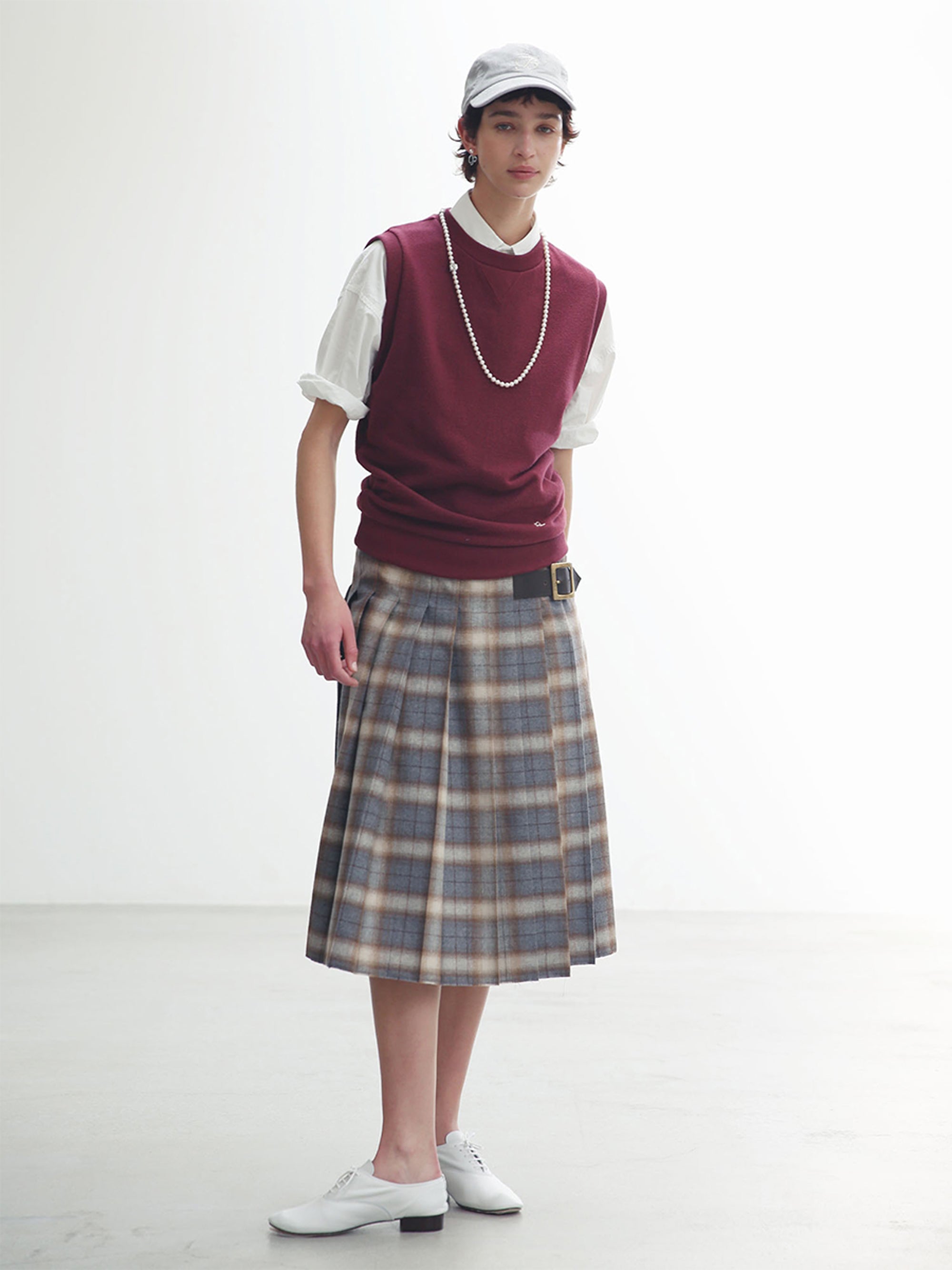 5POCKET DENIM MINI SKIRT（WHT) | MADISONBLUE｜マディソンブルー公式