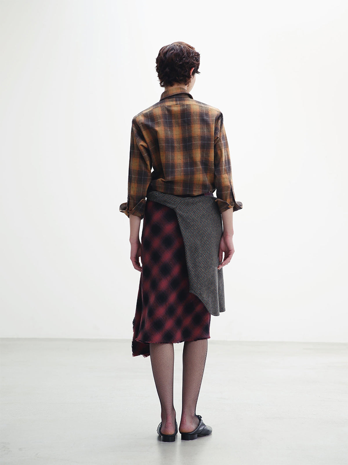 CASCADE SKIRT CHECK