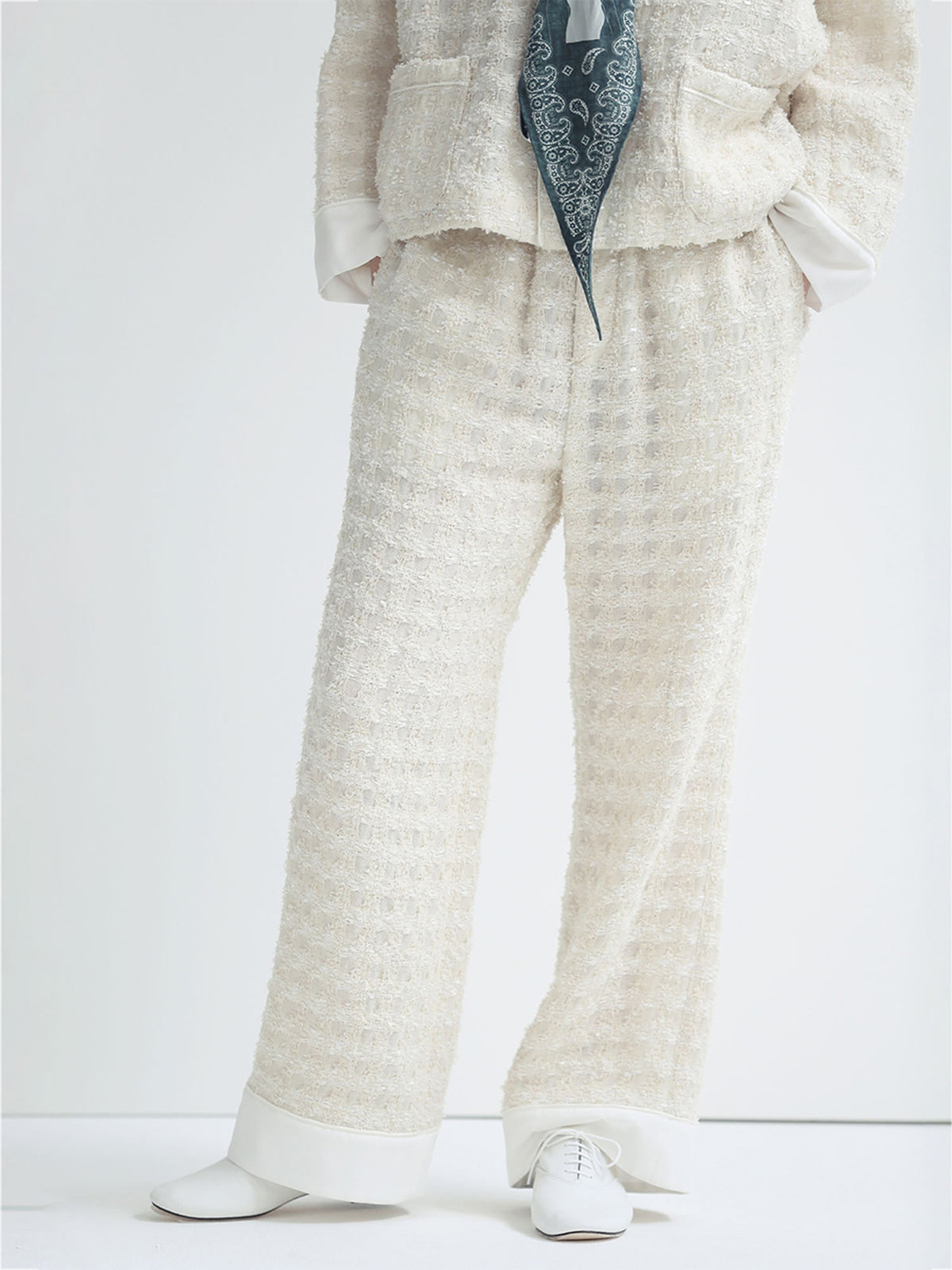 PAJAMA PANTS TWEED