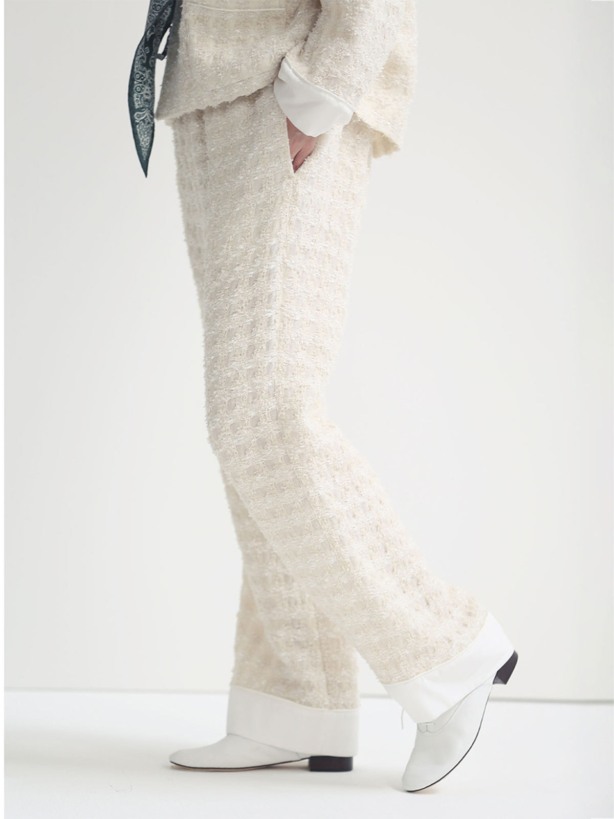 PAJAMA PANTS TWEED