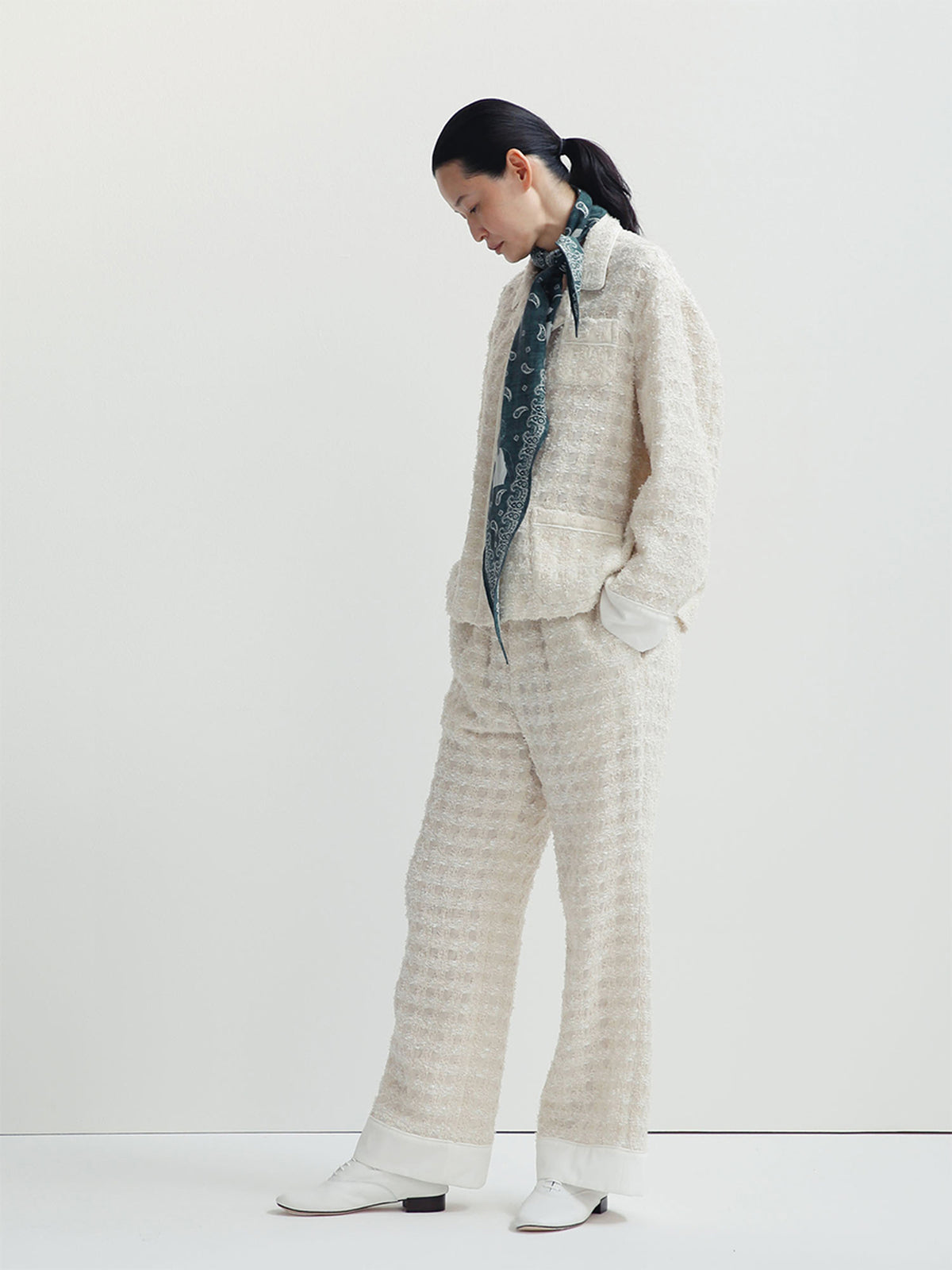 PAJAMA PANTS TWEED
