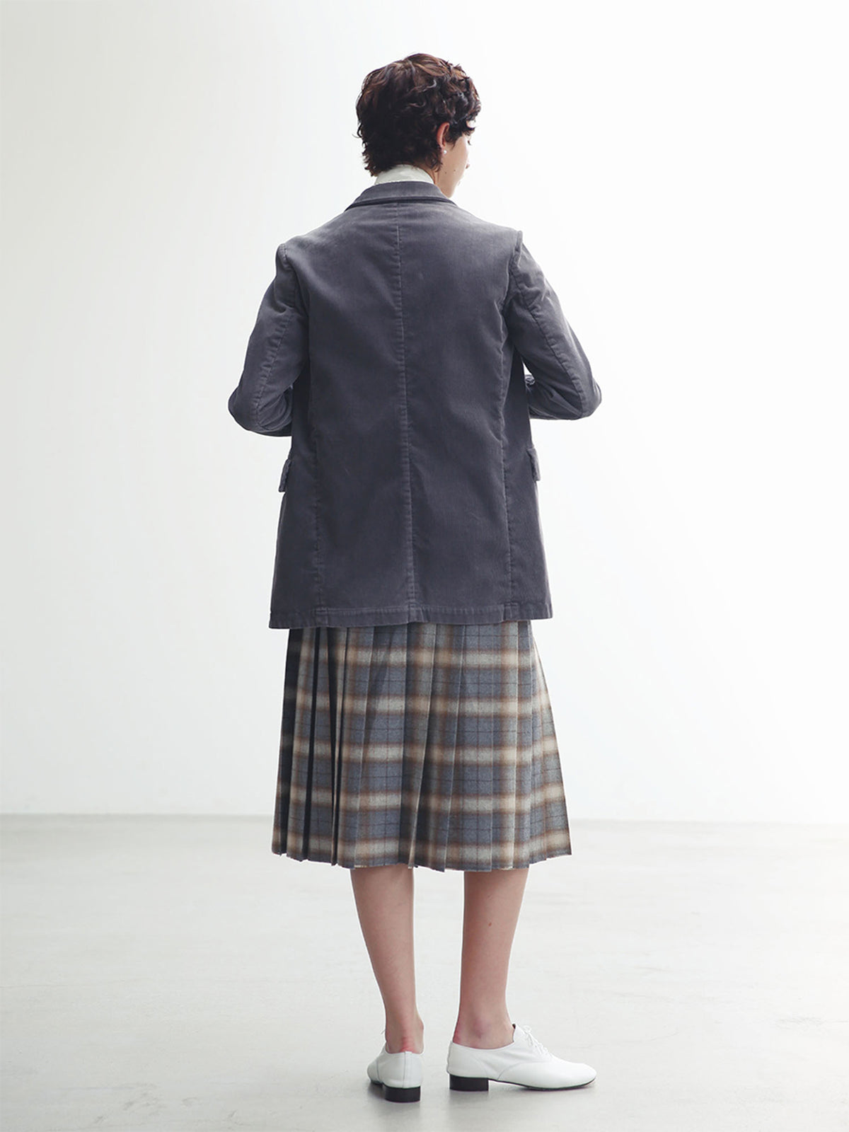 UNLINED BUTTONLESS JACKET CORDS