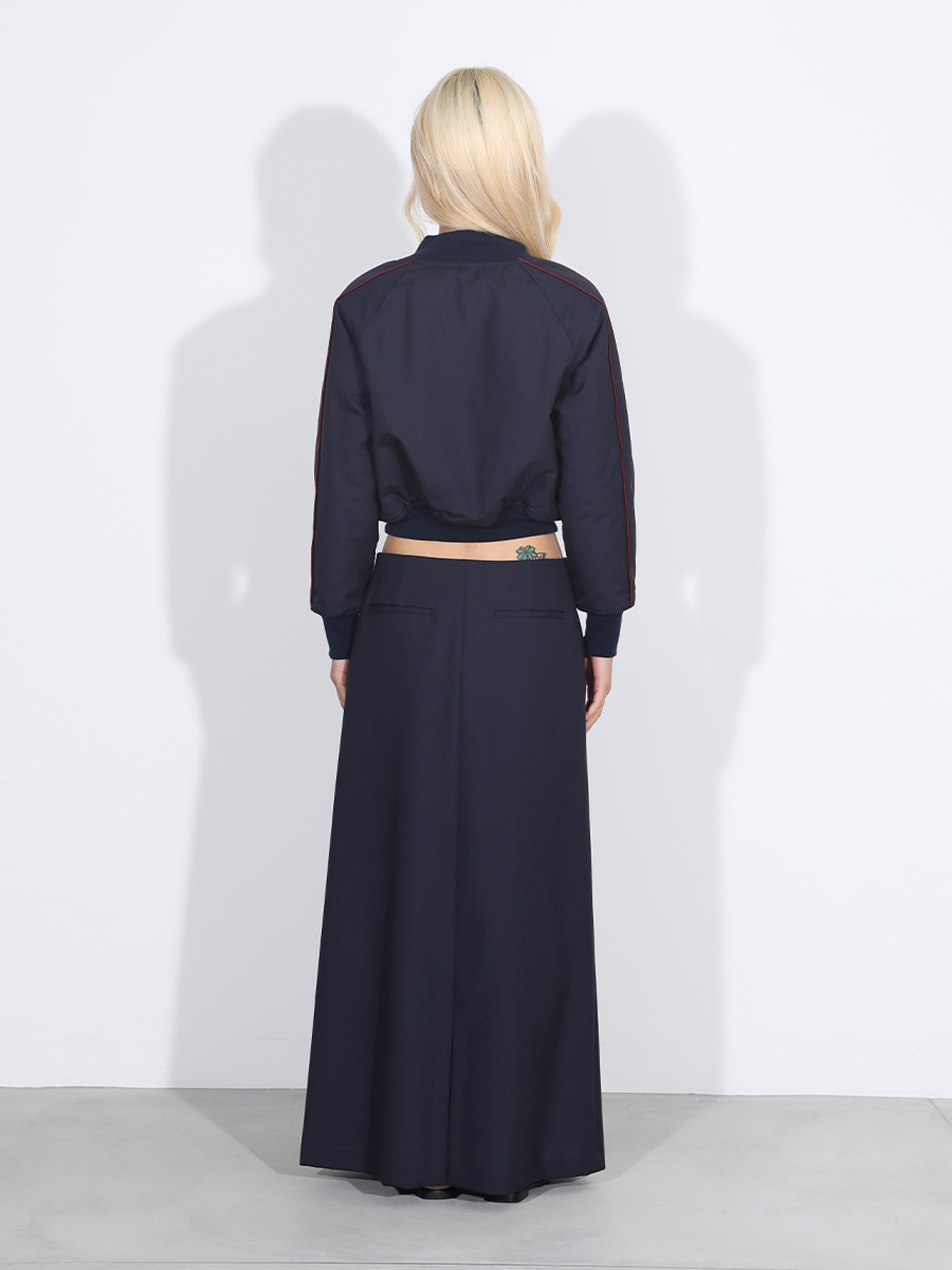 MADISONBLUE リネン サーキュラースカート 00サイズ ネイビー A-LINE DRESS SKIRT W/M | MADISONBLUE｜マディソンブルー公式サイト
